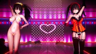 【MMD R-19 year old SEX DANCE】PERVERSE HOTTIE BOOTY SWEET EXTREME SATISFACTION DELICIOUS BOOTY ハードセックス [MMD]