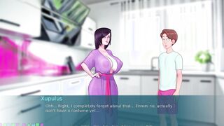 SexNote v0.15.0a (by JamLiz) - Halloween foursome (one)