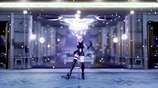 【MMD R-teenie SEX DANCE】INTENSE SEX Sexsual BOMBSHELL WHITE SEXSUAL LONG BEAUTY BUTT激しいセックス[MMD R-18]