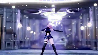 【MMD R-teenie SEX DANCE】INTENSE SEX Sexsual BOMBSHELL WHITE SEXSUAL LONG BEAUTY BUTT激しいセックス[MMD R-18]