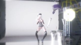 【MMD R-18 year old SEX DANCE】INTENSE SEX EROTIC SEXUAL WHITE SWEET SATISFACTION LONG BOOTY BOOTY AND TITS[MMD R-18]
