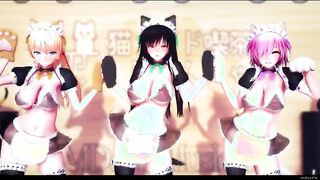 【MMD R-19 year old SEX DANCE】BIG BABE BOOTY WILD SEX INSANE SATISFACTION SENSUAL HOE 激しいセックス[MMD R-18]