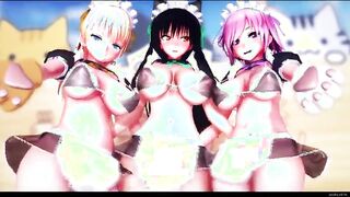 【MMD R-19 year old SEX DANCE】BIG BABE BOOTY WILD SEX INSANE SATISFACTION SENSUAL HOE 激しいセックス[MMD R-18]