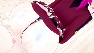 【MMD R-teenagers SEX DANCE】INTENSE SEX SWEET PERVERSE FUCKING GODDESS BUTT ハードセックス [MMD]