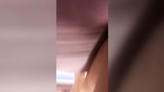 I open my long sex toy