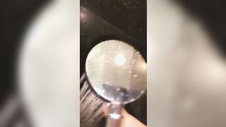 CZECH WOMEN HAS SOAK SHOWER PLAY WITH FOOT - SAD SLUTS SUNFLOWER