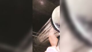 CZECH WOMEN HAS SOAK SHOWER PLAY WITH FOOT - SAD SLUTS SUNFLOWER
