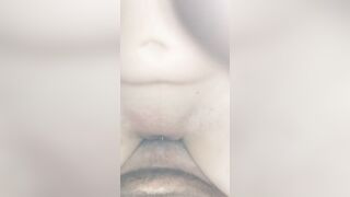 Squirting while I rides Bo's huge dick