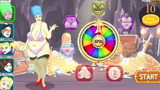 Lily's Games - Part one - Spin The Wheel To Strip & Fucked Animated Chick