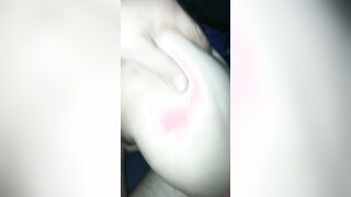 Huge butt amateur Ex-Wife fucks my buddy and makes us both cum