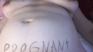 Bae huge boobed pregnant teens sluts got covered inside crazy