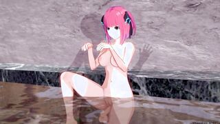 Quintessential Quintuplets: Nino has sex into the spa and gets