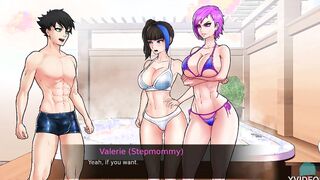 CONFINED WITH GODDESSES #25 • Covering her face with sexy