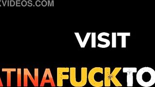 Hispanic african hot huge melons gagging and taking my long