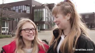 Holly & Ida Play into the Library