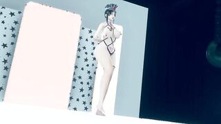 【MMD R-19 year old SEX DANCE】NAUGHTY WHITE CHICK NAILED HARD激しいセックス[MMD R-18]