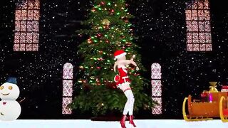【MMD R-teens SEX DANCE】HOT CUNT WITH MOUTH FUCKS ON CHRISTMAS WITH HIS HUGE DICK 激しいセックス[MMD R-18]