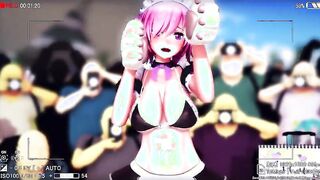 【MMD R-eighteen SEX DANCE】INTENSE SEX EROTIC WOMEN WITH DICK DESIRE激しいセックス[MMD R-18]