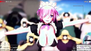 【MMD R-eighteen SEX DANCE】INTENSE SEX EROTIC WOMEN WITH DICK DESIRE激しいセックス[MMD R-18]