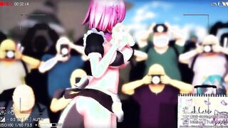 【MMD R-eighteen SEX DANCE】INTENSE SEX EROTIC WOMEN WITH DICK DESIRE激しいセックス[MMD R-18]