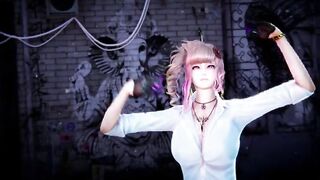 【MMD R-18 yo SEX DANCE】NAUGHTY GLUTTLESS WAITS LONG FUCKINGホットな女の子[MMD R-18]