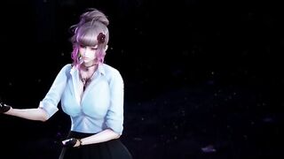 【MMD R-18 yo SEX DANCE】NAUGHTY GLUTTLESS WAITS LONG FUCKINGホットな女の子[MMD R-18]
