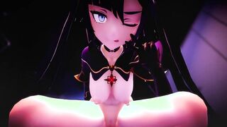 【MMD R-teens SEX DANCE】MONA SWEET LONG PERVERSE BUTT SWEET SATISFACTION INSANE LOVELY BOOTY 熱いお尻 [MMD]