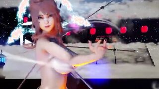 【MMD R-teenagers SEX DANCE】HOT WOMEN INSANE WILD SEX SWEET SATISFACTION BEAUTY WHITE BUTT激しいセックス[MMD R-18]