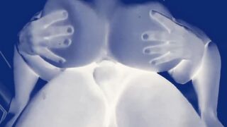 Fucking Babysitter inside kitchen large Cummed quirting twat quick screwed
