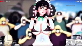 【MMD R-teenagers SEX DANCE】HOT WOMEN INSANE WILD SEX SWEET EXTREME PLEASURE激しいセックス[MMD R-18]