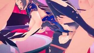 【MMD R-teenagers SEX DANCE】HOT BOOTY EXTREME DELICIOUS SATISFACTION EXTREME SEX ハードセックス [MMD]