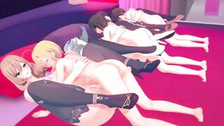 【MMD R-eighteen SEX DANCE】HOT INSANE SEX PERVERSE BUTT SWEET INSANE SATISFACTION ハードセックス [MMD]