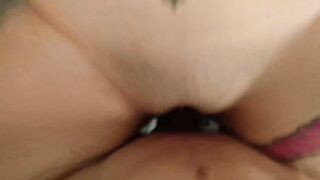 He didn't last three minutes and he throws his cum on me