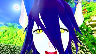 Albedo From Overlord Fucks With You And Hugs You With Her Huge Titties