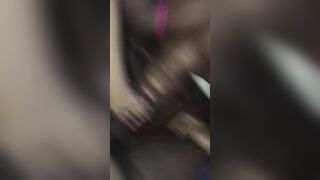Upside down oral sex deep throat ebony cock