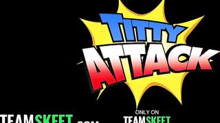Titty Attack - Long Titties 18 Year Old Gave A Cutie Boobjob