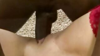 Adorable Blonde Takes big black cock Like A Expert Fun Session Again