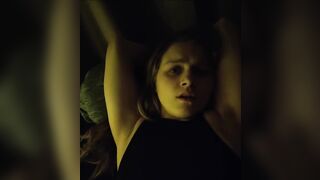 Sick bitch gets big facial