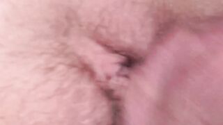 Pounding tight cunt .. close up see