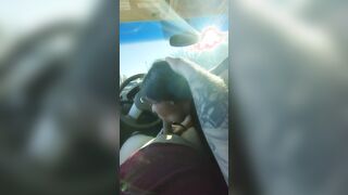 Mom blowing penis inside outdoors part two