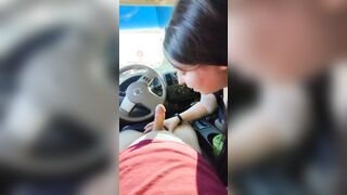 Mom blowing penis inside outdoors part two