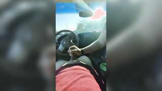 Mom blowing penis inside outdoors part two