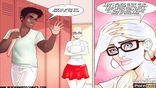 Neighborhood Whore pt. two - The Hugest penis into School || Collage Campus Interracial Gang Bang