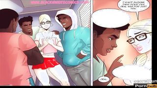 Neighborhood Whore pt. two - The Hugest penis into School || Collage Campus Interracial Gang Bang