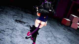 【MMD R-eighteen SEX DANCE】GIRL LOOKING FOR INSANE SEX AND SWEET SATISFACTION WITH HUGE COCK激しいセックス[MMD R-18]
