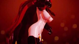 【MMD R-teens SEX DANCE】NAUGHTY WHITE SWEET SATISFACTION INSANE WILD SEX激しいセックス[MMD R-18]