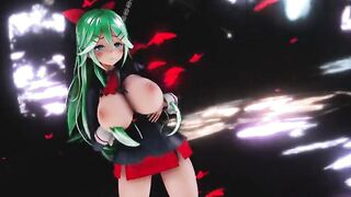 【MMD R-barely legal SEX DANCE】GIRL WITH A LOT OF BABE SOLID MEAT TO FUCK激しいセックス[MMD R-18]