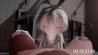 【MMD R-teen SEX DANCE】INTENSE LOVELY ORAL SEX SWEET EXTREME SATISFACTION BAE BOOTY 激しいセックス [MMD]
