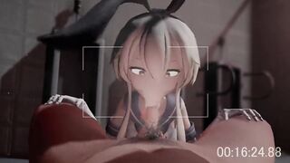 【MMD R-teen SEX DANCE】INTENSE LOVELY ORAL SEX SWEET EXTREME SATISFACTION BAE BOOTY 激しいセックス [MMD]