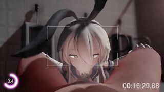 【MMD R-teen SEX DANCE】INTENSE LOVELY ORAL SEX SWEET EXTREME SATISFACTION BAE BOOTY 激しいセックス [MMD]